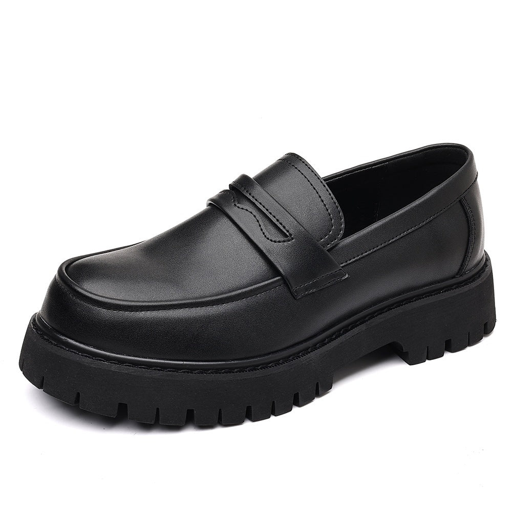 Mocassini penny uomo con suola platform – dettaglio 13