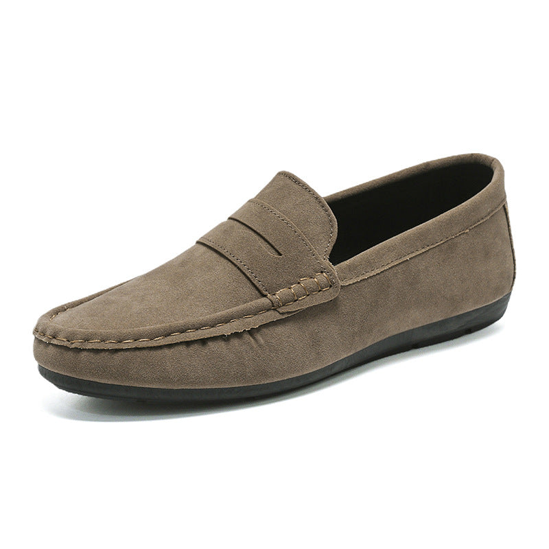 Mocassini driver uomo khaki