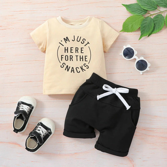 Ensemble t-shirt et short pour bébé