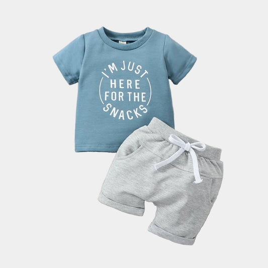 Ensemble t-shirt et short pour bébé