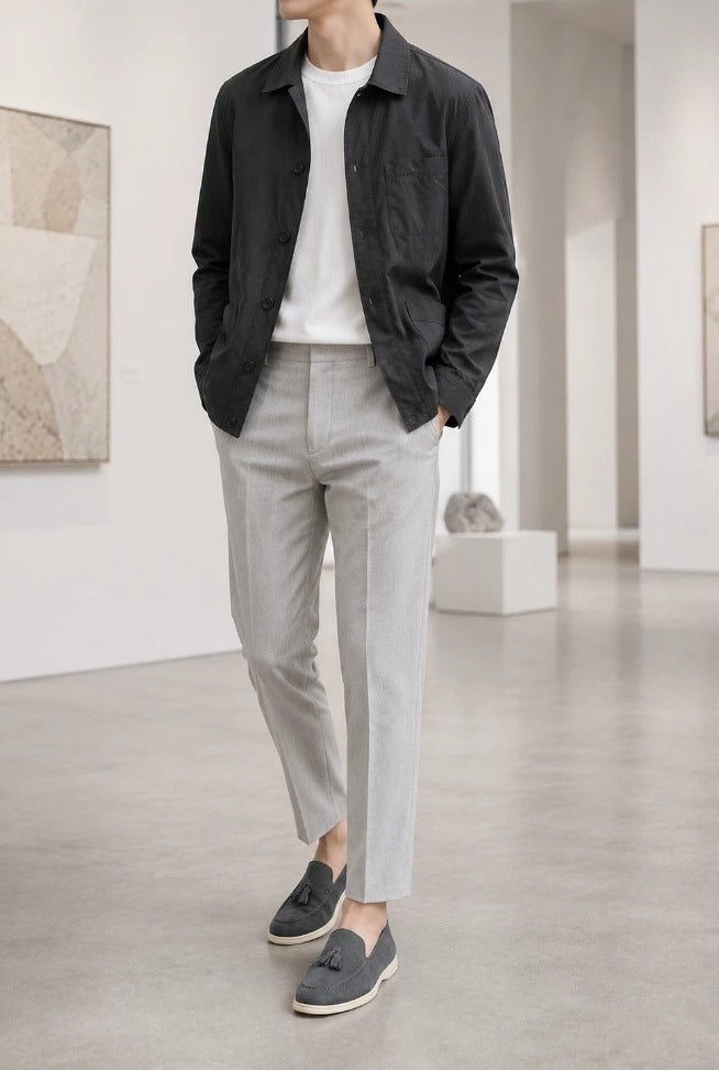 Mocassini uomo con nappine – dettaglio 10