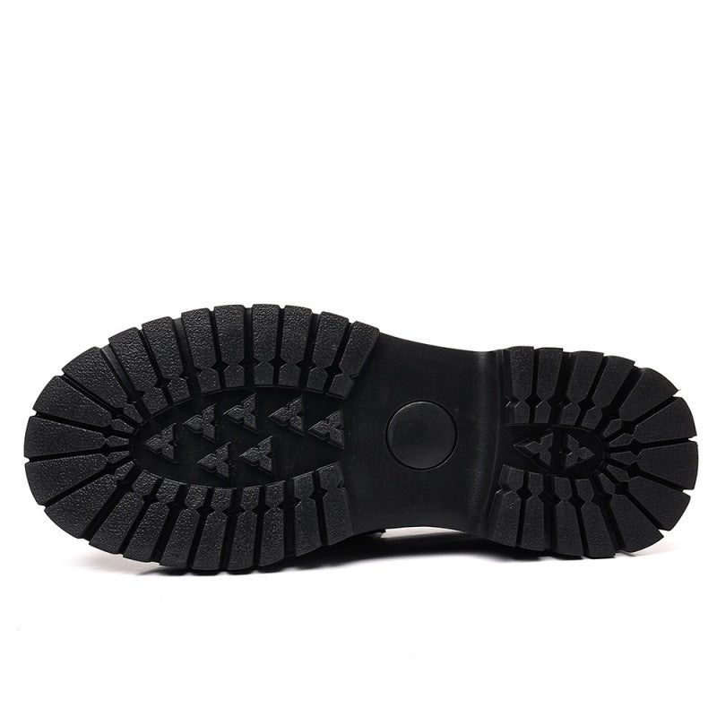 Mocassini penny uomo con suola platform – dettaglio 14