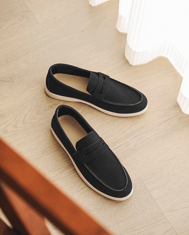Mocassini slip-on uomo – Nero