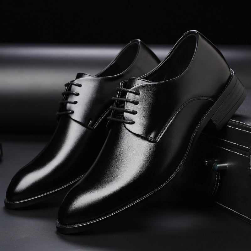 Scarpe derby uomo stringate – Nero