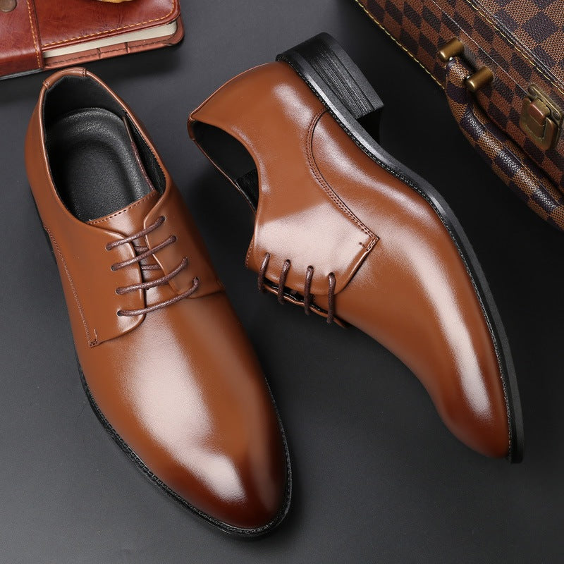 Scarpe derby uomo stringate – Marrone