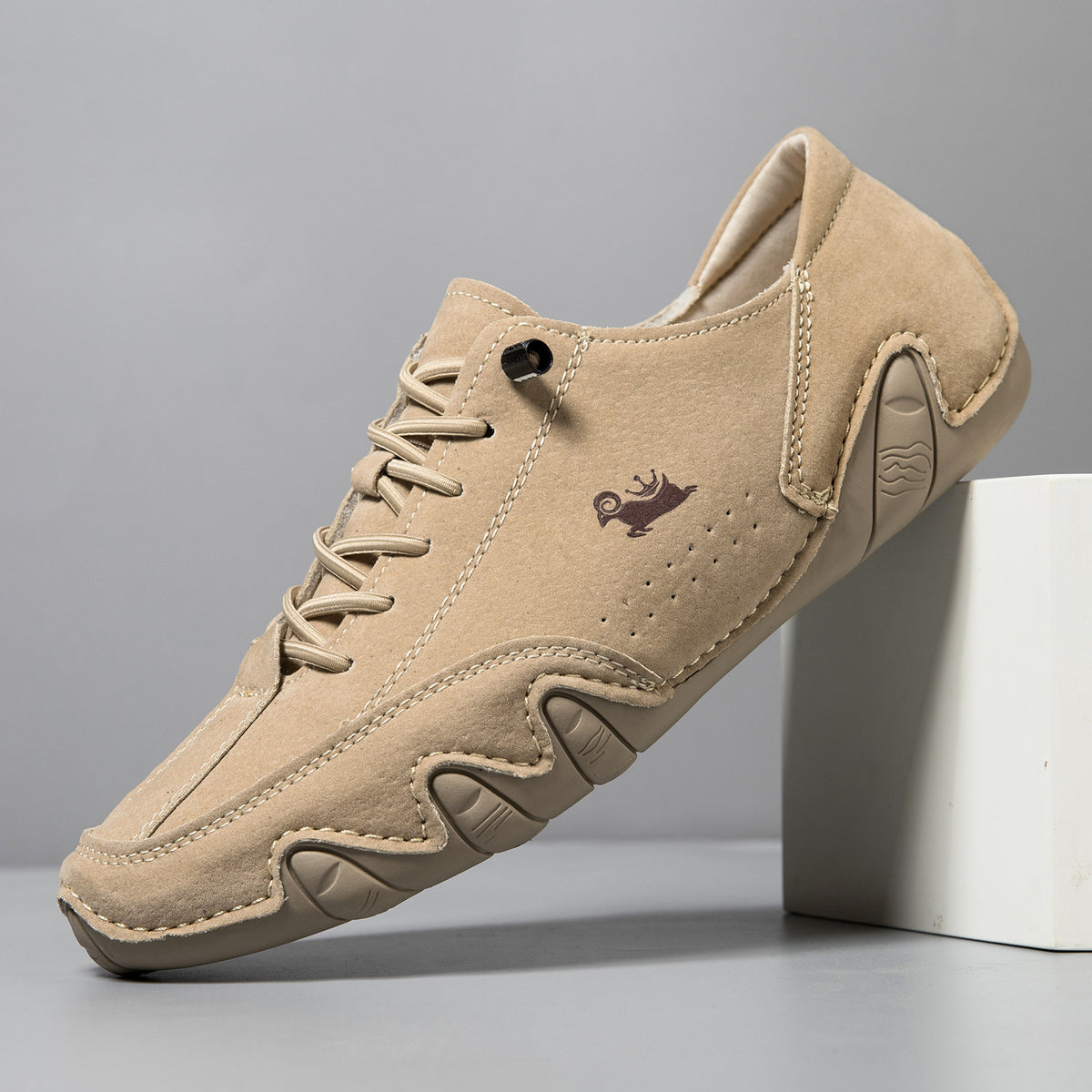 Scarpe casual uomo stringate effetto scamosciato NOVAZZERA – foto 62