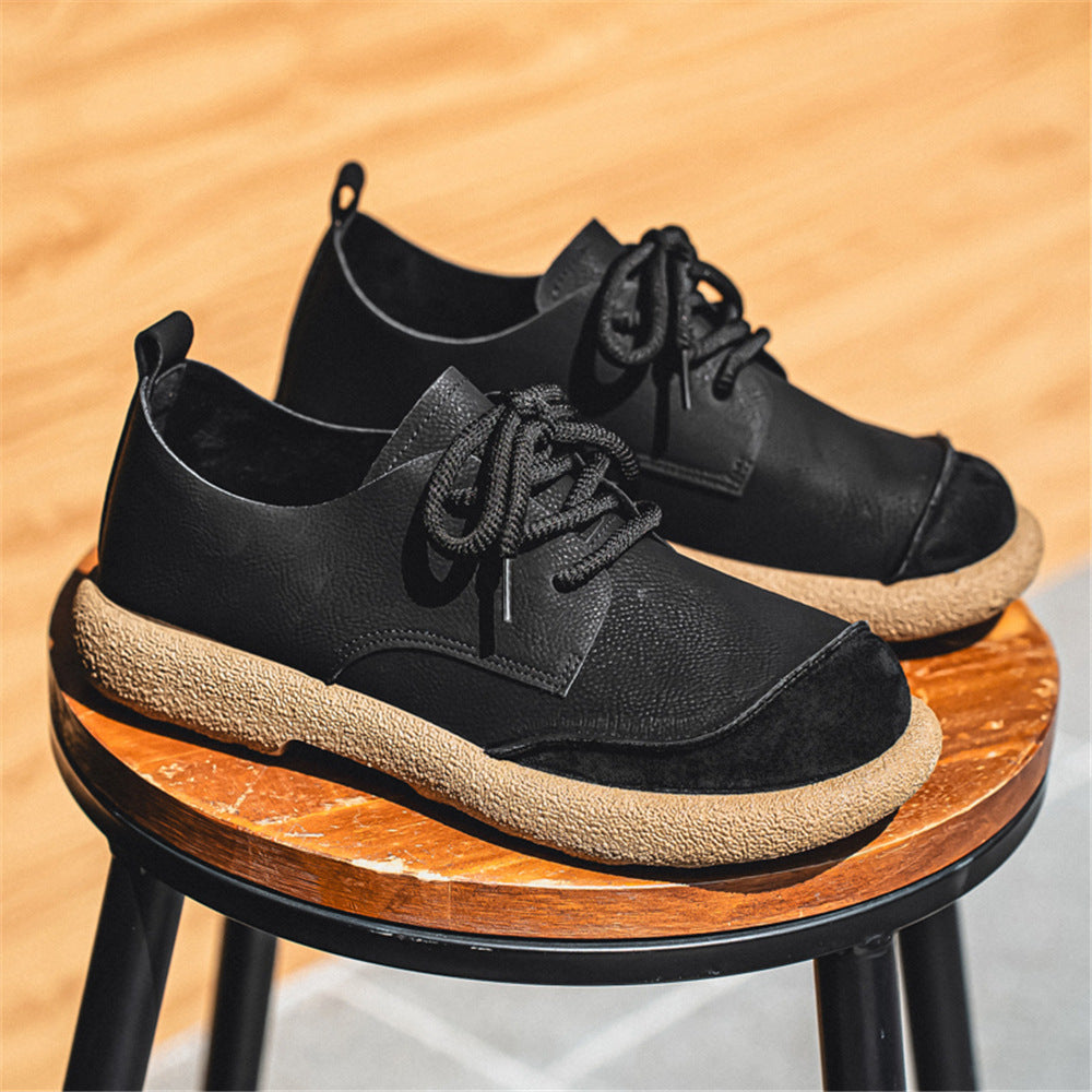Scarpe stringate casual uomo stile vintage